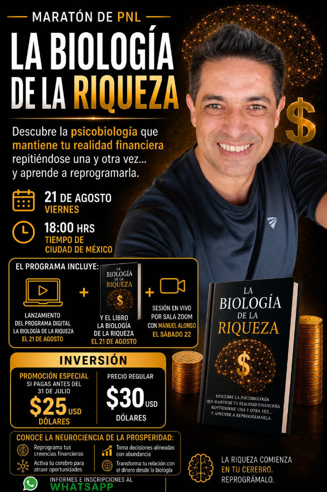 Maratón de PNL. Biología de la Riqueza